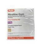 Rugby Sugar-Free Nicotine Gum 4MG - Original - 110 Pieces | Long-Lasting Freshness - Buy Online on GoSupps.com