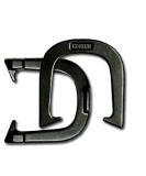 Gordon Professional Pitching Horseshoes - NHPA Sanctioned for Tournament Play - Drop Forged Construction - One Pair (2 Shoes) - Black Finish - Medium Weight - Buy Online on GoSupps.com