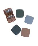 4 Pack Portable Contact Lens Cases - Travel Eye Contacts Kit with Tweezers & Solution Bottle - Assorted Colors for Daily Use - Buy Online on GoSupps.com