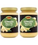 KTC Minced Ginger Paste - Pack of 2 Jars (210g) | Unleash Authentic Taste | Premium Quality Blend | Fresh Convenient and Versatile | True Essence of Ginger - Buy Online on GoSupps.com