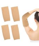 Mozeat Tattoo Sleeve Cover Up - 2 Pairs Forearm Tattoo Sleeves for Women and Men, Nude Color, 7.9 X 3.9 Inch - Buy Online on GoSupps.com