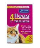 Johnsons Vet 4fleas Tablets for Cats & Kittens 3 Treatment Pack - Buy Online on GoSupps.com