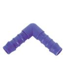 6mm 1/4 Elbow Plastic Barbed Hose Pipe Connector Suitable for Fuel Water Oil Gas - Buy Online on GoSupps.com
