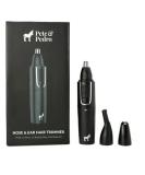 Pete & Pedro Nose & Ear Hair Trimmer - Multi-Attachment Grooming Kit for Men & Women | Stainless Steel Wet/Dry USB | Shark Tank Featured - Buy Online on GoSupps.com