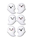 24 Ct. Halloween Ghost Buddies Edible Sugar Decorations - Cupcake Toppers Assortment - Buy Online on GoSupps.com