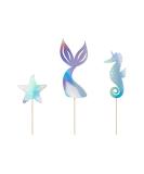 Schnooridoo Mermaid Cake Topper - Decorate Your Wedding & Birthday Cakes - International Shipping Available - Buy Online on GoSupps.com