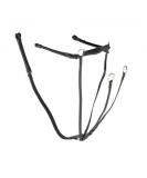 Gallop Economy Leather Breastplate Martingale Cob Size Black - Buy Online on GoSupps.com