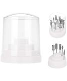 Nail Drill Container - 48 Slots Manicure Tool Organizer for Beauty Salons & Home Use | Durable Nail Drill Suitcase Holder - Buy Online on GoSupps.com