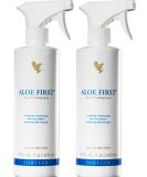 Forever Living Aloe First 473ml - Skin Soothing Formula - 80% Pure Aloe Vera - Gluten Free - Vegetarian Friendly - Bundle of 2 - Buy Online on GoSupps.com