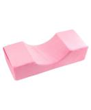 Koolouispoper Grafted Eyelash Extension Pillow - Soft Memory Foam Neck Support with Pocket, Pink - Buy Online on GoSupps.com