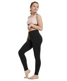 BALEAF Youth Girls' Compression Dance Leggings with Back Pocket - Black, Medium - Buy Online on GoSupps.com