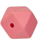 Rayher Silicone Hexagon Beads - Pink Tones 14mm 10 Pieces | Ideal for Crafting Accessories - Buy Online on GoSupps.com