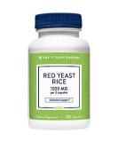 Vitamin Shoppe Red Yeast Rice 120 Capsules - 1200 MG | Cholesterol Support - Buy Online on GoSupps.com