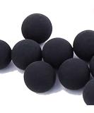 100 x Black Rubber Balls Cal.68 - Fritz-Cell Compatible Rubber Bullets for T4E HDS68 | International Shipping - Buy Online on GoSupps.com