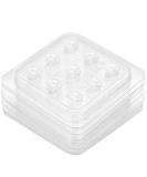 Disposable Eyelash Adhesive Palette - 10 pcs Plastic False Eyelash Glue Holder - Buy Online on GoSupps.com