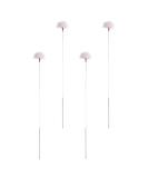 DOITOOL 4pcs Goose Feather Ear Pick | Ear Wax Cleaning Stick & Remover Tools - Buy Online on GoSupps.com