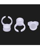100 PCS Pigment Ring Cups for Microblading & Lash Extensions - Glue and Ink Holder 1.5cm - Buy Online on GoSupps.com