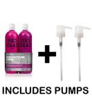 Tigi Bed Head Recharge Tween 2 x 750ml with Pumps - Revitalize Your Hair | International Shipping Available - Buy Online on GoSupps.com