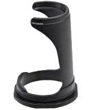 Beard Brush Stand Holder | Plastic Tool Holder for Wet & Dry Shaving | Beauty Tools - Black - Buy Online on GoSupps.com