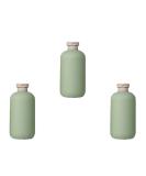 minkissy 3pcs Flip Cap Shampoo Bottles Empty Sub Package Squeeze Bottles Shower Gel Bottle Refillable Containers for Shampoo Lotions Cream Wash Conditioner Green 12.8x5.8cm - Buy Online on GoSupps.com