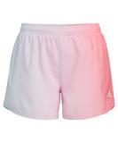adidas Girls' Ombre Woven Shorts - Clear Pink | Elastic Waistband | Size 22 Medium - Buy Online on GoSupps.com