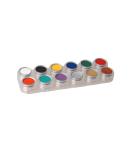 Grimas Cream Makeup Theatre Palette - 12 Vibrant Colors for Flawless International Shipping - Buy Online on GoSupps.com