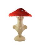 NUOBESTY Red White Spotted Mushroom Plush Novelty Hat - Fun Toad Cosplay Cap for Kids and Adults | Halloween Party Favors Costume Photo Props - Buy Online on GoSupps.com