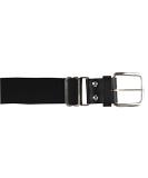 CHAMPRO Men's Brute Baseball Belt Black 1-1/4 with Leather Tab - Buy Online on GoSupps.com