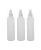 Kosmetex BOSTON 250ml Empty Atomizer Spray Bottles - Semi-Transparent Cylindrical Set of 3 for International Shipping - Buy Online on GoSupps.com