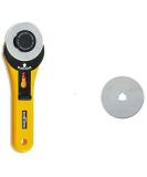OLFA 60mm Tungsten Steel Big Rotary Cutter + Blade Refill Set | Made in Japan - Maximum Sharpness | Shop Original Description - Buy Online on GoSupps.com