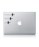 SW Star X Wing Fighter Laptop Vinyl Sticker Decal - Black (4.5 inches) - Buy Online on GoSupps.com