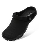 Besroad Outdoor Hiking Slip on Sandals - Unisex Water Shoes in Black - Size 8 Women/6.5 Men - Buy Online on GoSupps.com