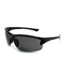 RENEGADE Bifocal Polarized Men's Fishing Sunglasses +2.00 - Black/Grey - Buy Online on GoSupps.com