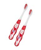 FC Bayern Munich Children's Toothbrushes Set of 2 | 14.8 cm | International Shipping - Buy Online on GoSupps.com