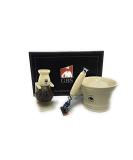 Buy G.B.S Men's Grooming Kit - 5 Blade Razor Ceramic Mug & Brush - Ideal Shaving Set for Perfect Grooming | International Shipping Available - Buy Online on GoSupps.com