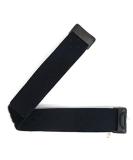 Hook and Loop Ankle Band for Compatible with Fitbit Charge 5 Fitness Tracker, Sport Ankle Band for Men and Women Medium Black - Buy Online on GoSupps.com