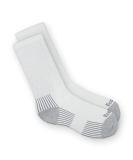 Ecosox Bamboo Viscose Diabetic Non-Binding Crew Socks - 3 Pack Large White/Gray-3pk - Buy Online on GoSupps.com