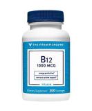 Vitamin B12 1000mcg Dietary Supplement - 300 Lozenges - Gluten/Dairy Free - by The Vitamin Shoppe - Buy Online on GoSupps.com