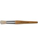 Silver Brush Limited 800050 Silver Jumbo Round Brush - Size 50 | Ideal for Large Murals, Easel Painters, and Furniture | Mid-Length Handle - Buy Online on GoSupps.com