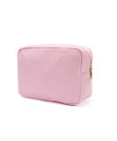 Kaymey XL Nylon Travel Cosmetic Bag Makeup Pouch Case - Pink - Buy Online on GoSupps.com