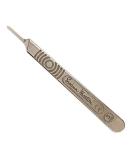 Swann Morton : Scalpel Handle No 3 for blades 10 : 10a : 11 : 12 : 15 : 15a (Original Version) (Original Version) (Solid Stainless Steel) - Buy Online on GoSupps.com