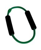 Balego Toning & Fitness Resistance Exercise Ring - Medium Green with Foam Handles for Effective Workouts | International Shipping Available - Buy Online on GoSupps.com