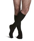 SIGVARIS Men's Casual Cotton Compression Socks 15-20mmHg - Black, Size 9-11 - Buy Online on GoSupps.com