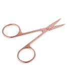 Thobu Stainless Steel Makeup Eyebrow Hair Eyelash Remover Trimmer Scissors Cutter Rose Gold - Precision Beauty Tool - Buy Online on GoSupps.com
