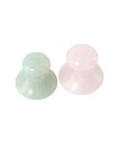 Vctitil Gua Sha Board & Mushroom Roller - Premium Skin Care Face Tools for Eyes & Neck | Pink & Green Options - Buy Online on GoSupps.com
