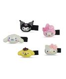 Santa Cute Cartoon Hair Clips for Girls - Set of 5 Metal Snap Barrettes | Girls Hair Accessories Gift - Buy Online on GoSupps.com