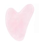 AMZFUK Gua Sha Face Treatment - Rose Quartz Heart Shape Massage Tool for Eye Swelling & Skin Tightening - Buy Online on GoSupps.com