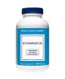 Vitamin Shoppe BComplex 125: Supports Energy, Nervous System, and Nutrient Metabolism with B1, B2, B6, B12, Niacin, Folic Acid, Biotin - 300 Tablets - Buy Online on GoSupps.com