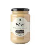 Sesame Kingdom Tahini Paste 330g 100% Stoneground Sesame Seeds - All Natural Vegan Non-GMO Plastic Tub - Buy Online on GoSupps.com