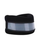 Comfort Foam Neck Brace Support for Pain Relief and Pressure Reduction - Breathable Cervical Collar for Vertebrae Alignment and Sleep Support in Black - Buy Online on GoSupps.com